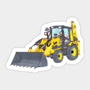 BACKHOE Sticker